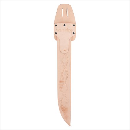 Bainha de couro fixa para facão 18" - Vonder