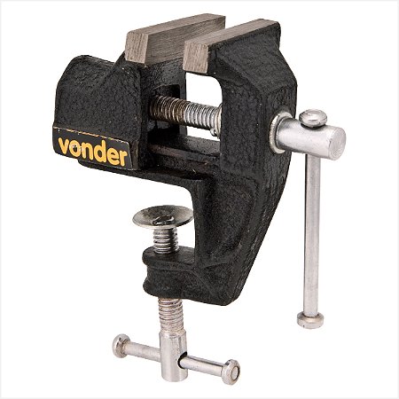 Torno de bancada tipo mini 2.3/4 Ferro fundido - Vonder