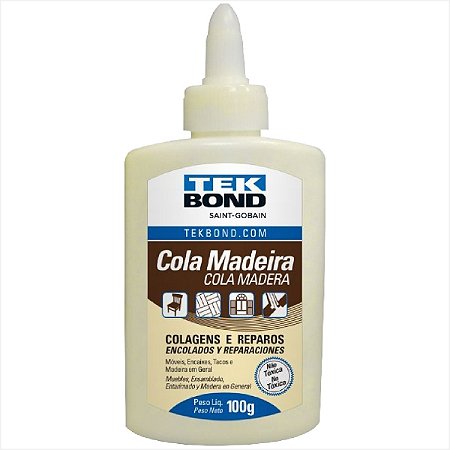 Cola para madeira 100g - TEKBOND