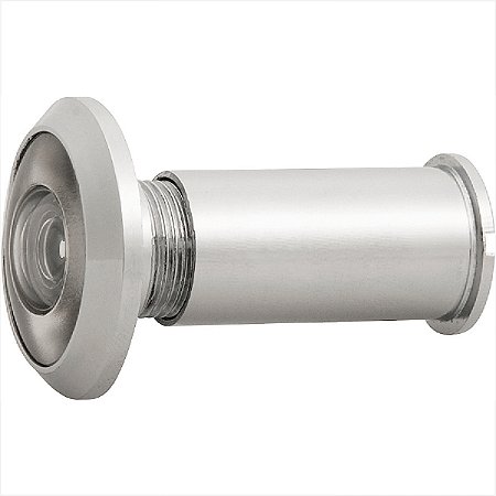 Olho mágico com visor cromado 200° - Vonder