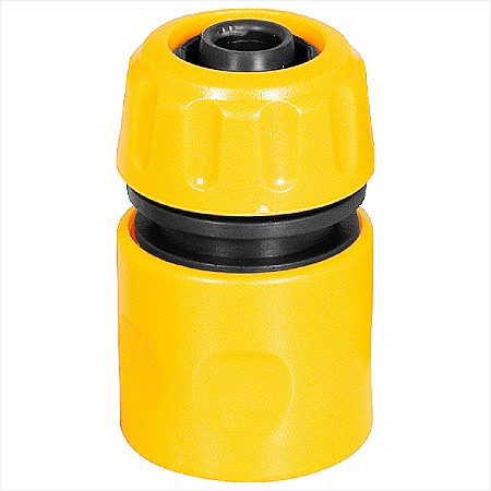 Engate rápido para mangueira 1/2" passagem livre - Vonder