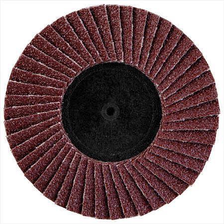 Disco desbaste/acabamento flap-disc 3" G80 encaixe rápido - Vonder