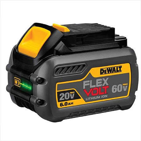 Bateria Flexvolt 20/60V íons de lítio Max DCB606-B3 - DeWalt