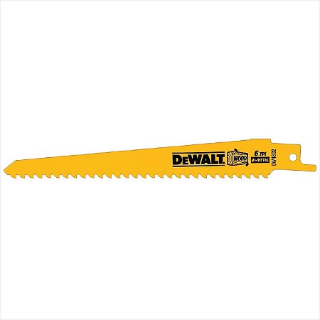 Lâmina para serra sabre 150 mm com 2 peças DW4802-2 Z - DeWalt