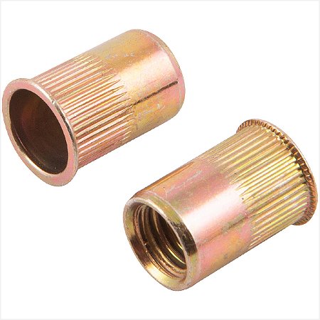 Rebite rosca em aço carbono M10 x 21 mm cabeça pequena - Vonder