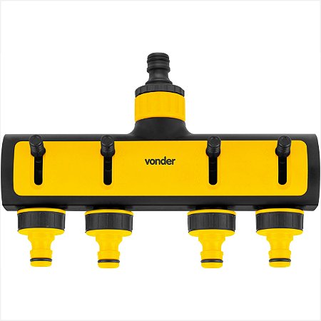 Adaptador múltiplo mangueira 4 saídas e regulador AMV 040 - Vonder