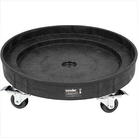 Carrinho para transporte de tambor tipo tartaruga - Vonder