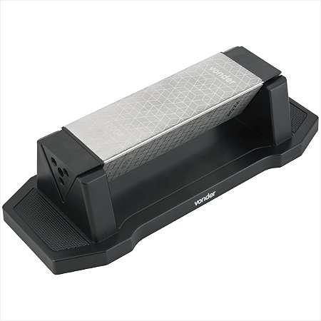 Pedra para afiar diamantada base de 14" tripla face G - Vonder