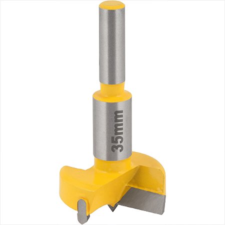 Fresa com dentes para dobradiça 35 mm com 2 dentes - Vonder