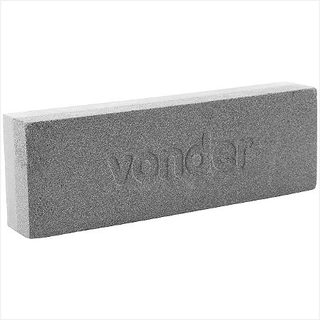 Pedra para afiar dupla face 6" retangular - Vonder