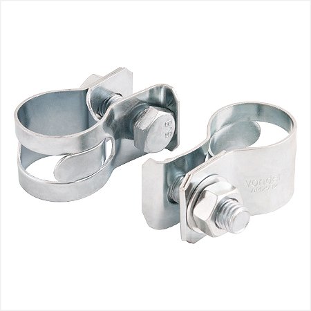 Abraçadeira para mangote aço carbono AM 29 mm - 32 mm com 2 peças Vonder