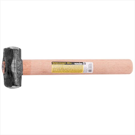 Marreta oitavada 0,5 kg com cabo de madeira - Vonder