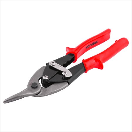 Tesoura 10" para chapas modelo aviação corte à esquerda VD 10E - Vonder