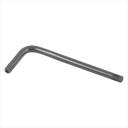 Chave hexalobular tipo L com furo guia T27 com 10 peças - Vonder