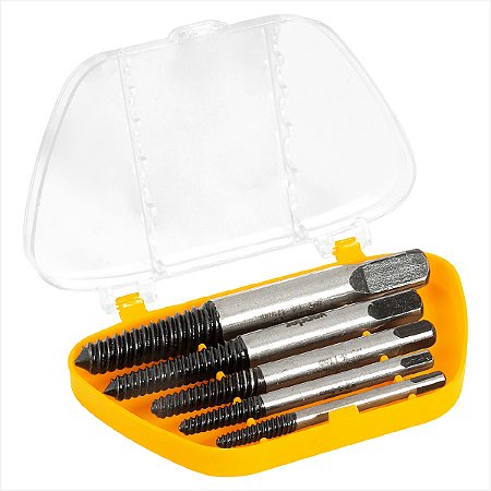 Kit de saca-parafusos com 5 peças - Vonder
