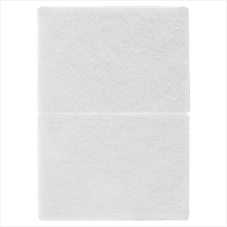 Feltro autoadesivo branco retangular 95 mm x 68 mm - Vonder