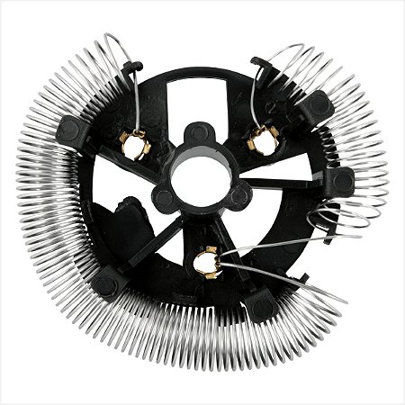 Resistência para ducha 3 temperaturas 4.400 W 220 V branca - Vonder
