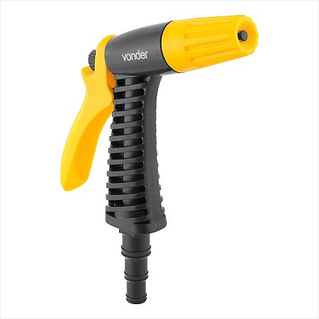 Esguicho plástico tipo pistola reforçado espigão adaptável (1/2" - 5/8" - 3/4") Vonder
