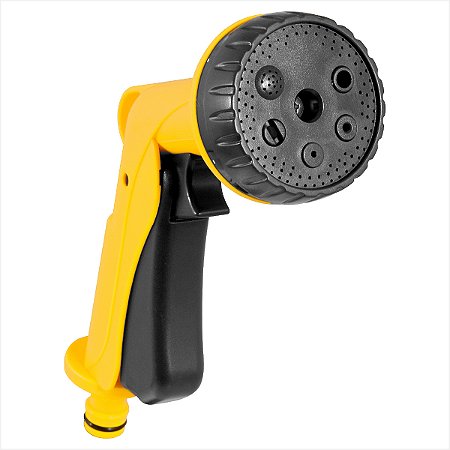 Esguicho plástico para jardim 6 funções com acessórios engate 1/2" - Vonder