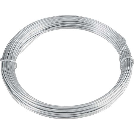 Arame galvanizado BWG 18 1,24 mm rolo com 10 metros Vonder