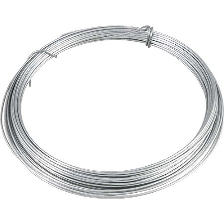 Arame galvanizado BWG 20 0,89 mm rolo com 10 metros Vonder