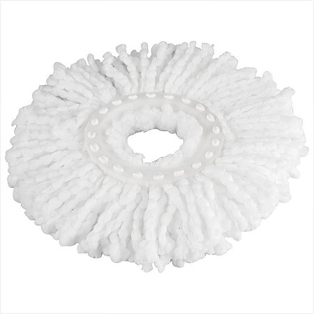 Refil de microfibra para rodo MOP giratório com cesto em aço inox - Vonder