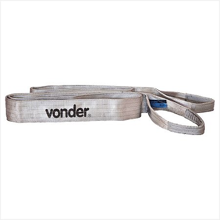 Cinta para elevação de cargas 7:1 3,0 m 4,0 tf cinza CE 430 - Vonder