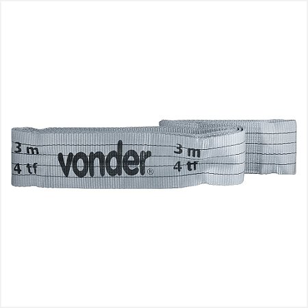 Cinta plana sem fim (tipo anel) elevação de cargas 7:1 3,0 m 4 tf - Vonder