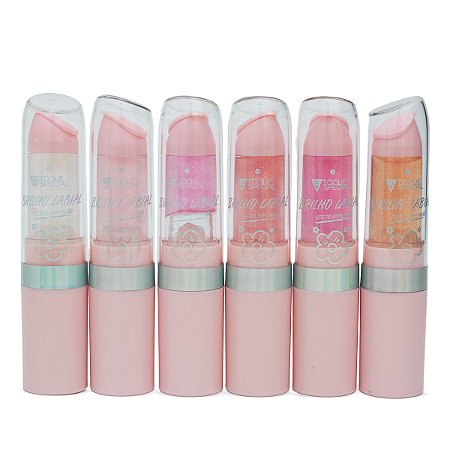 Brilho Labial  Efeito Espelhado Cor 01 a 06 Toque Special 2ml