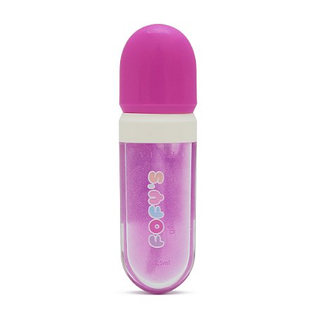 Gloss Glitter Fofys Vivai 8,5ml: Brilho Intenso