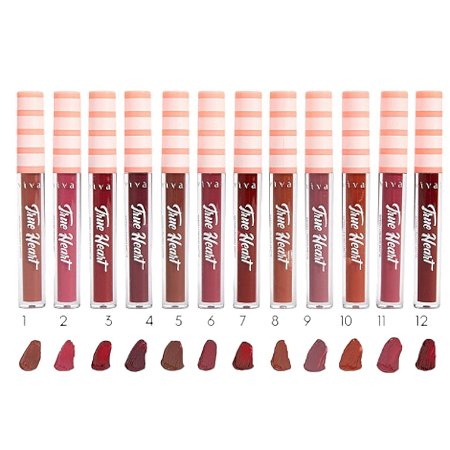 Batom Líquido Matte True Heart Vivai