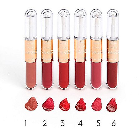 Top Coat e Batom Líquido Matte Vivai