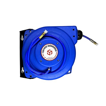 ST10263-M12 CARRETEL AUTOMÁTICO PARA AR COM 12mt MANGUEIRA 10mm PU,
