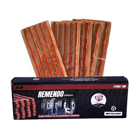 ST10157-200 Reparo Macarrão para pneus de Caminhões e Ônibus 200x6mm