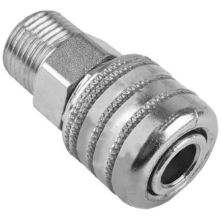 ST10073M-12N Engate rápido em aço galvanizado rosca macho NPT para lata pressão