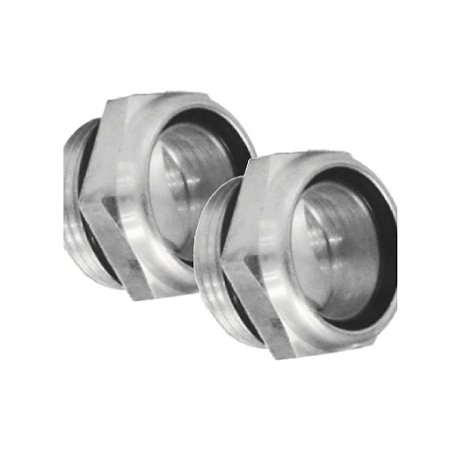 ST10174-12 Visor 1/2" em alumínio de nível de óleo para compressor