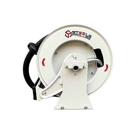 ST10130-M12 Carretel automático em aço para combustíveis 3/4" com 12MT de mangueira 150PSI (10BAR)