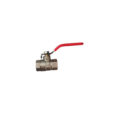 ST10102-12 Registro esfera fêmea X fêmea Rosca G 1/2" BSP em latão passagem plena