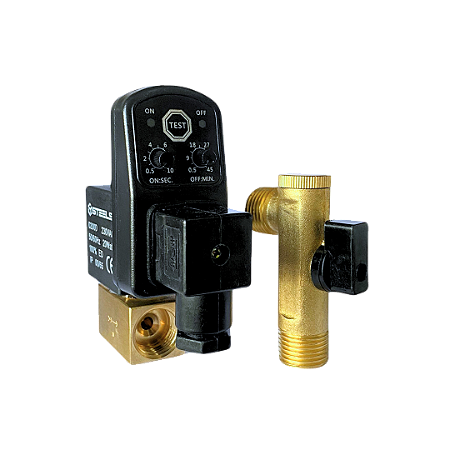 ST10006-12 Dreno eletrônico 1/2" 220V completo com filtro "Y"
