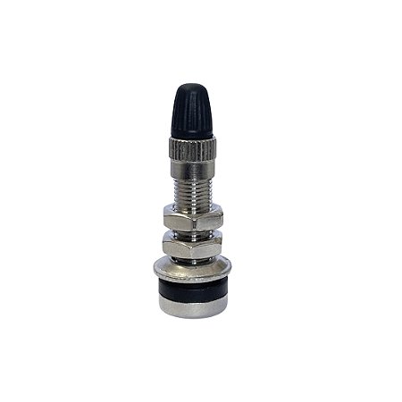 ST10284-430A Válvula p/Pneu sem câmara para Motocicletas Furo:14mm Compr:   - Em latão
