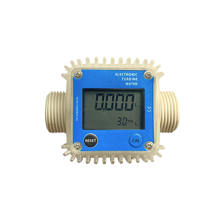 ST10300-1 Medidor Digital 1" Bsp Tipo Turbina Para Agua E Arla 32 - Steels