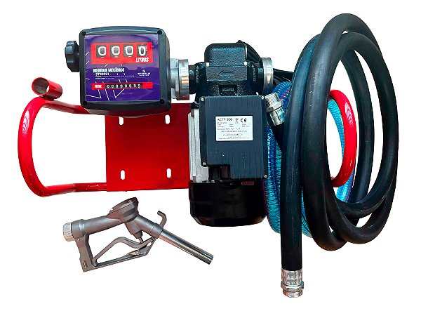 ST10384-100 Kit abastecimento elétrico 220v 100l/min para óleo diesel e querosene