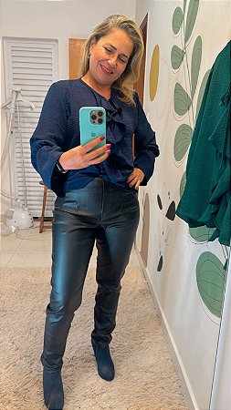 Calça Couro (Courino)