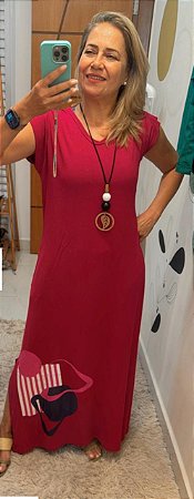 Vestido Longo Soltinho