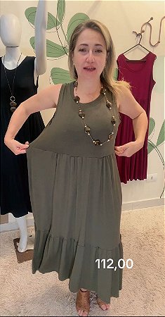 Vestiido Visscolycra soltinho