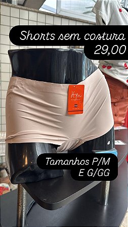 Calcinha Box sem costura