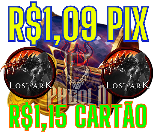 1.000 Gold - Lost Ark   Desconto PIX automático na finalização do pedido!