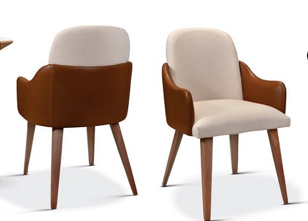 CADEIRA AMÊNDOA TEC.DL-19/EXTERNO COURINO OCRE