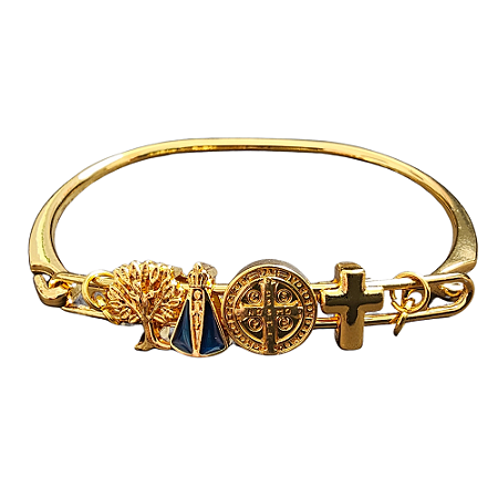 Pulseira Feminina Fé e Devoções Sagradas da Igreja