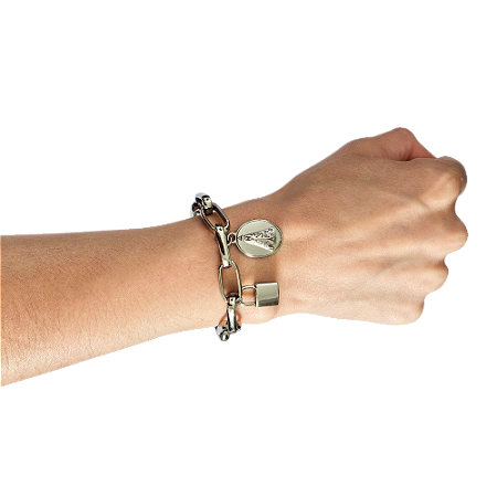 Corrente de Consagração de Nossa Senhora Aparecida de 21 cm